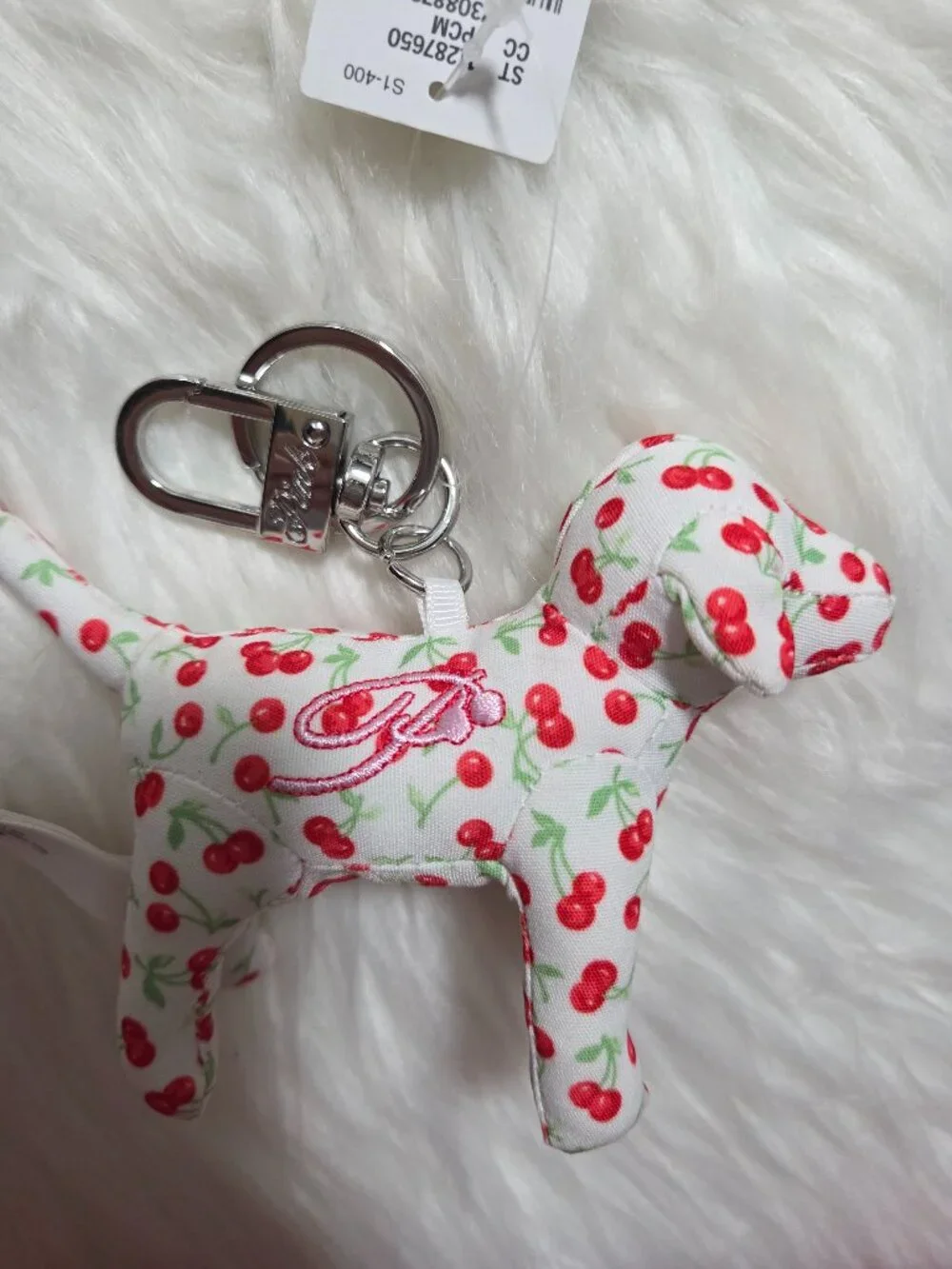 PINK Victoria's Secrete Micro Dog Keychain Charm